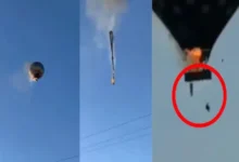 Ocho muertos tras incendiarse un globo aerostático en Brasil