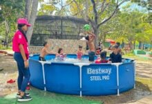Los asistentes llevaron sus piscinas y la Alcaldía de Maturín dispuso de otras adicionales para garantizar el disfrute de todos