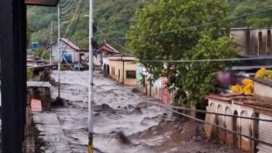 Desbordamiento del río Puerto Maya mantiene en alerta a cuerpos de seguridad en Aragua