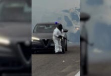 Como en el cine: Banda disfrazada de pintores roba furgón blindado en Italia