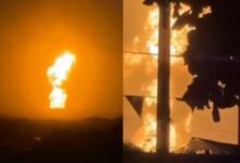 Volcán de lodo hace erupción en Colombia