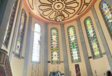 Comienzan trabajos de restauración del vitral de San José en la Catedral de Maturín