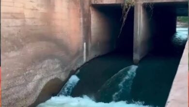 Protección Civil prohíbe el uso recreativo del aliviadero de Puerto La Madera