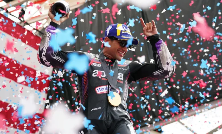 Jorge Martín remonta y conquista la carrera Sprint del GP de las Américas