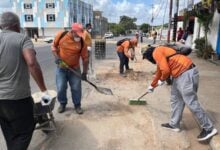 Inicia saneamiento vial en Las Cocuizas previo al Plan de Asfaltado 2026