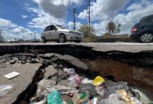 Cráter en la avenida Casanova de Maturín sigue expandiéndose