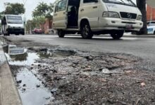 Huecos en la avenida Bolívar de Maturín ponen en jaque a los transportistas