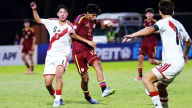 Venezuela vence a Perú y sueña con la clasificación en el Sudamericano Sub-17
