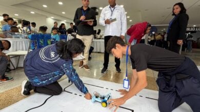 58 niños participan en la competencia de robótica en Maturín