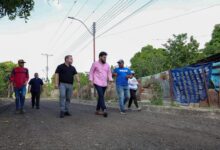 Así avanzan las obras de vialidad en los sectores 1 y 2 de El Soberano