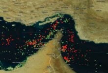 Crisis en el estrecho de Ormuz: Irán bloquea el paso de 20 buques y desvía el tráfico hacia Omán.