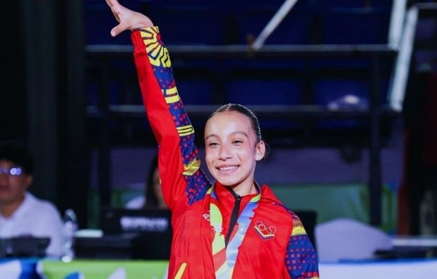 El triunfo dorado de la venezolana Mía Garcés en los Juegos Suramericanos