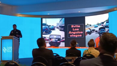 Instan a empresas a capacitar a motorizados sobre ángulos ciegos en las vías