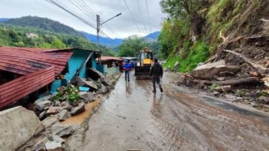 Fuertes lluvias en Mérida encienden las alarmas por crecida de ríos y cierre de vías
