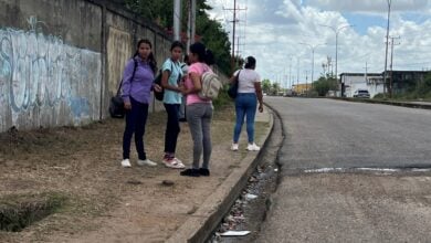 Estudiantes de la UPEL piden construcción de paradas para el resguardo del sol y la lluvia