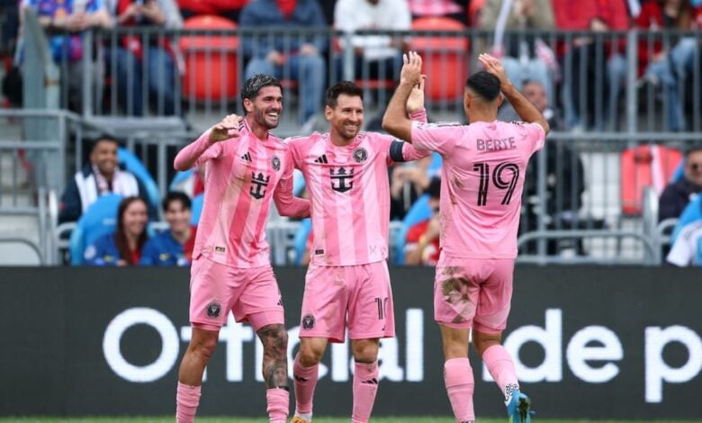 Messi brilla en Toronto: Un gol y dos asistencias lideran la goleada del Inter Miami