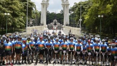Más de mil ciclistas recorren la Autopista Regional del Centro en el Gran Fondo Batalla de Carabobo