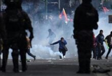 Persiste la tensión en Bolivia tras más de dos horas de enfrentamientos