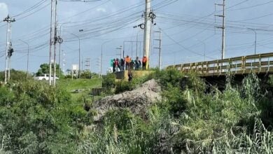 Fuertes lluvias provocan el colapso del puente de Santa Rosa en Lara