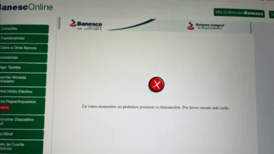 Banesco: usuarios reportan problemas con pagos móviles