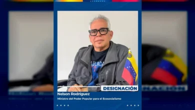 Nelson Rodríguez es el nuevo ministro de Ecosocialismo