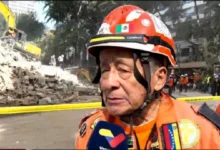 Brigada internacional Topos Azteca se despliega en Los Palos Grandes para intensificar labores de rescate