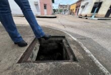 Denuncia desagüe sin tapa peligroso en la calle Sucre con Infante de Maturín