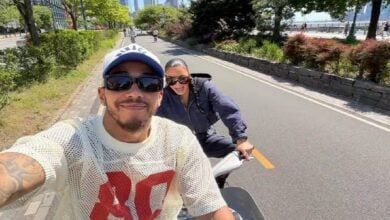 Kim Kardashian y Lewis Hamilton hicieron oficial su relación en Instagram