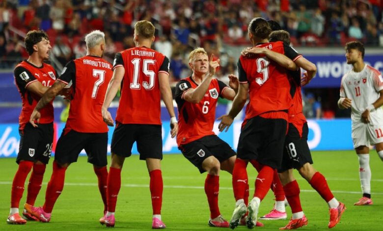 Austria venció a Jordania en su regreso a un Mundial tras 28 años