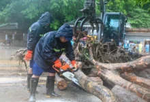 China eleva la alerta por inundaciones en tres provincias ante la amenaza del tifón Noul