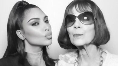 Kim Kardashian expresa su pesar tras el fallecimiento de su abuela