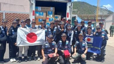 Japón recibe condecoración tras completar misión médica en La Guaira