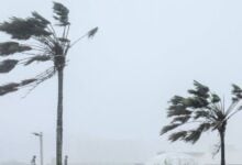 Supertifón Bavi azota Guam y Rota con vientos de 290 km/h