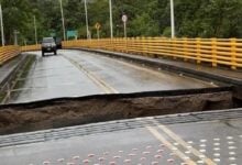 Cierran de forma indefinida el puente "La Amistad" tras colapso estructural por lluvias en Colombia