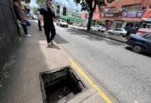 Ciudadanos en Maturín piden tapar una alcantarilla en la avenida Bicentenario