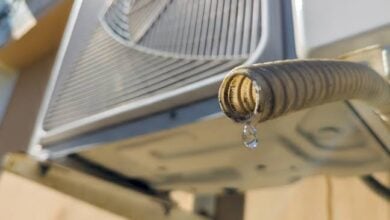 ¿Es seguro usar el agua que gotea del aire acondicionado?