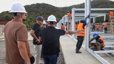 Jorge Rodríguez supervisa la instalación de campamentos perdurables en Ciudad Caribia
