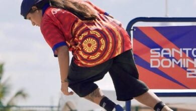 María Arias gana medalla de bronce en el skateboarding de los Juegos Centroamericanos