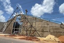 Inspeccionan avances de la nueva iglesia Virgen del Valle en Maturín