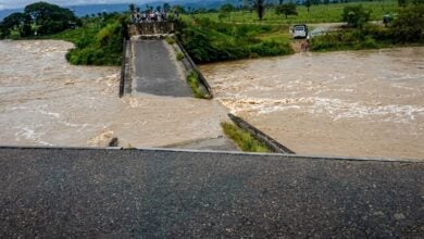 Táchira y Apure quedan incomunicados por colapso del puente Burgua