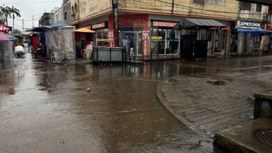 Fuertes lluvias provocaron afectaciones al comercio local del centro de Maturín