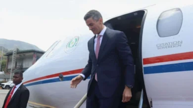 Presidente de Paraguay llega a Venezuela para reunirse con la presidenta (E) Delcy Rodríguez