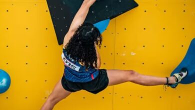 Sara Noriega marca un hito en la escalada boulder de Santa Fe