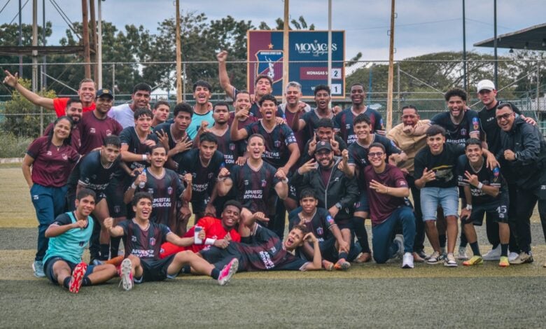 Monagas SC "B" remonta ante Dynamo Puerto y afianza su liderato en la Liga FUTVE 2