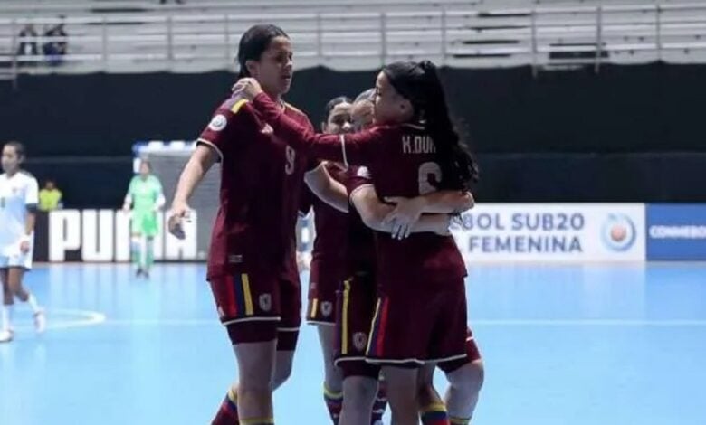 Venezuela debuta con victoria en el Suramericano de Futsal Femenino Sub-20