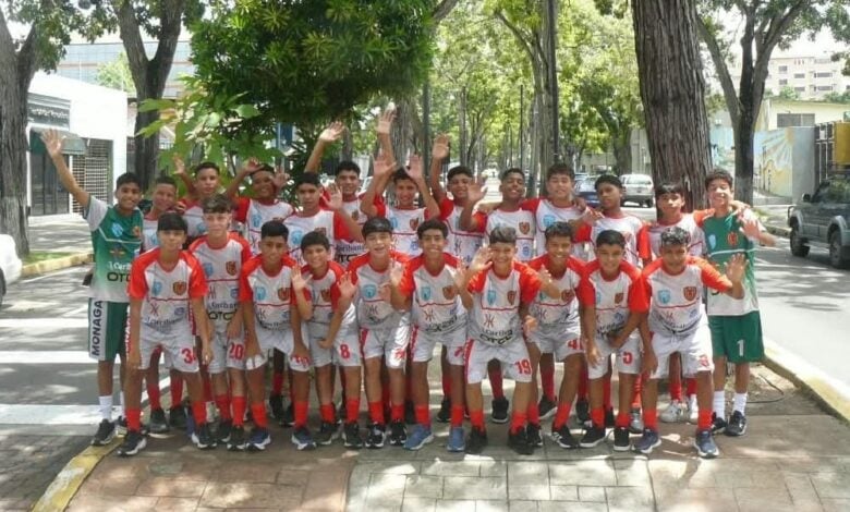 Monagas Sub-14 lista para el clasificatorio nororiental en Anzoátegui