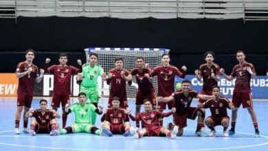 Venezuela golea a Colombia y avanza invicta a semifinales del Sudamericano Sub-20 de Futsal