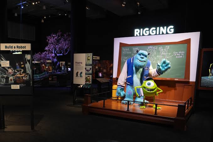 Una exposición interactiva muestra cómo se crean las películas de Pixar